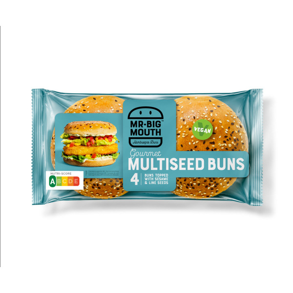 Mr Big Mouth multiseed style bun voorkant