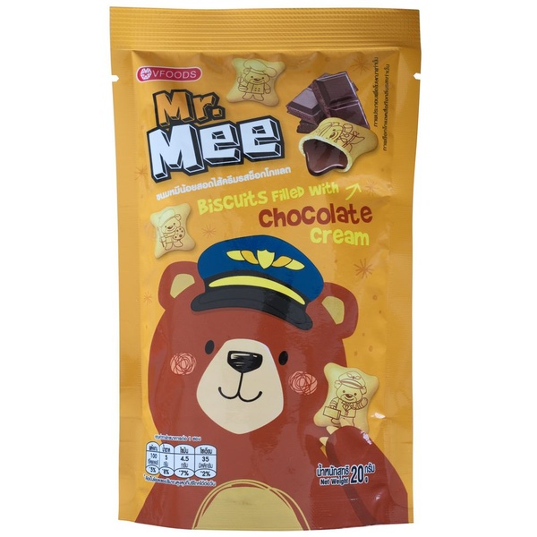 Mr Mee chocolate cream voorkant