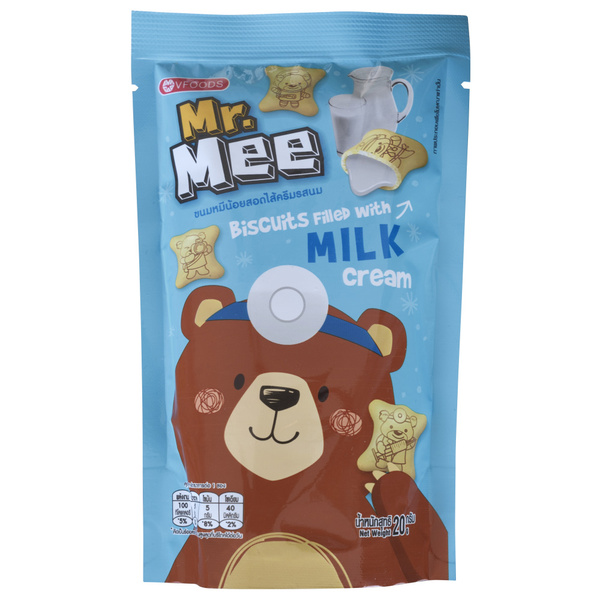 Mr Mee milk cream biscuits voorkant