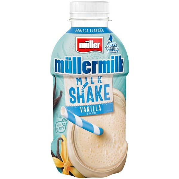 Müller müllermilk vanille voorkant