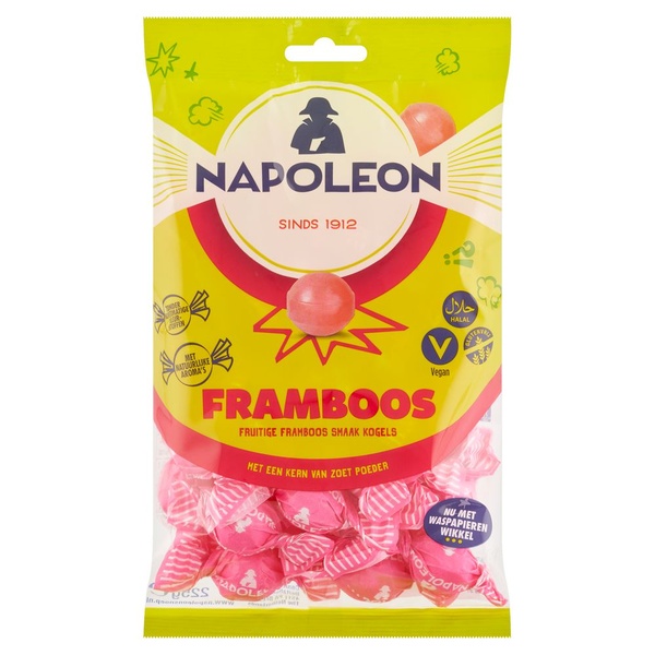 Napoleon framboos voorkant
