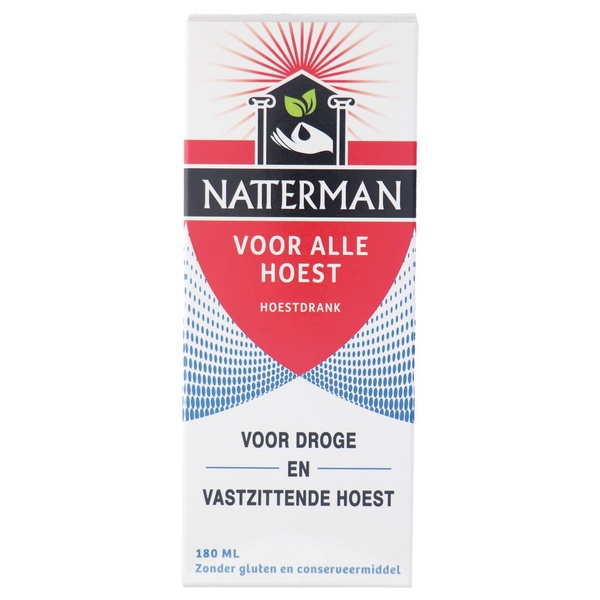 Natterman hoestdrank voor alle hoest achterkant