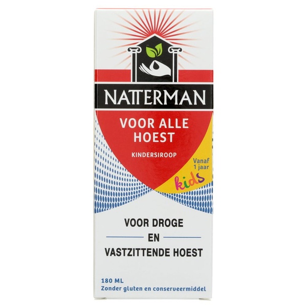 Natterman kindersiroop voor alle siroop voorkant