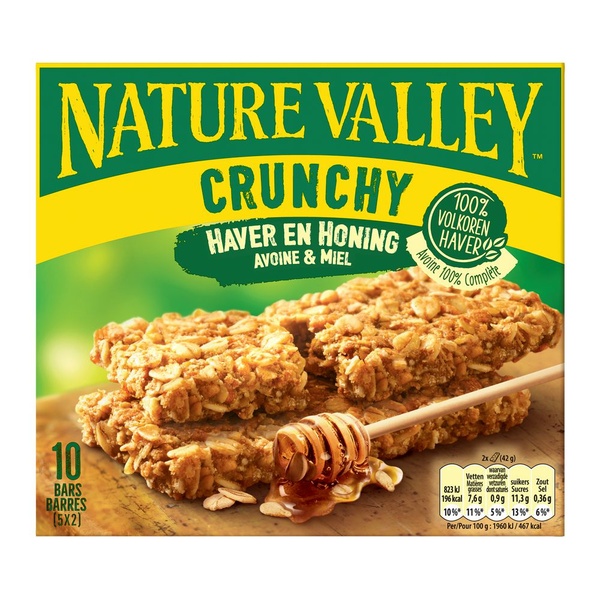 Nature Valley Nature Valley Crunchy Haver en Honing voorkant