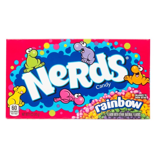 Nerds rainbow voorkant