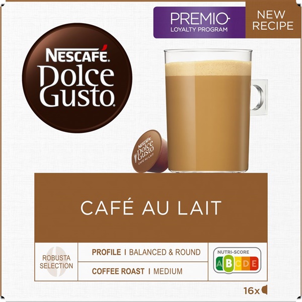 SPAR | Nescafé Dolce Gusto Koffiecups Café Au Lait - je vindt bij SPAR