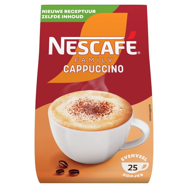 Nescafé cappuccino  navul voorkant