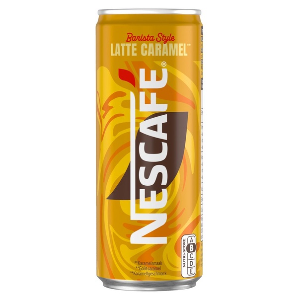 Nescafé ijskoffie barista latte caramel voorkant
