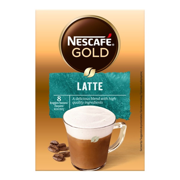 Nescafé Instant Koffie Latte Cappuccino voorkant