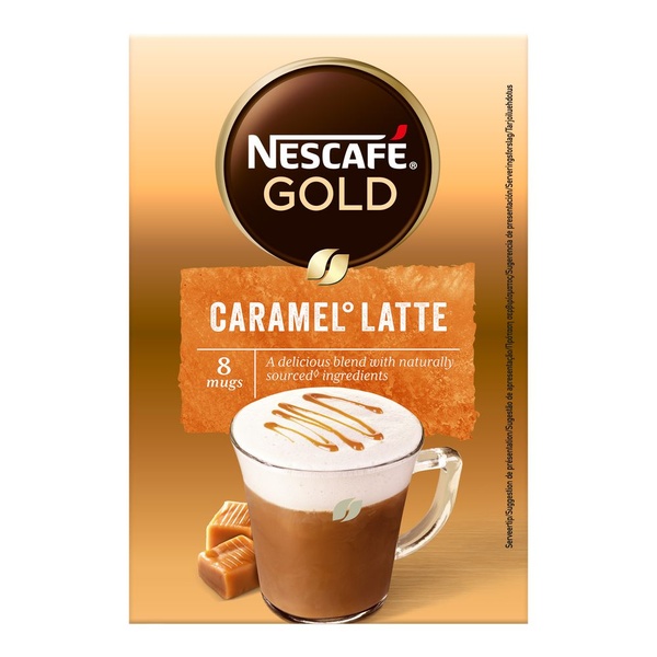 Nescafé Instant Koffie latte caramel voorkant