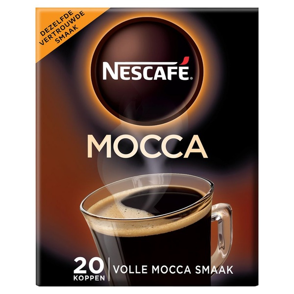Nescafé Oploskoffie Café Mocca voorkant