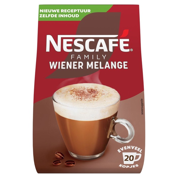 Nescafé wienermelange navul voorkant