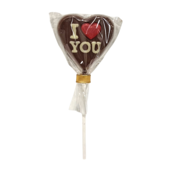 Neutraal Lolly I love you Cacao Fantasie voorkant