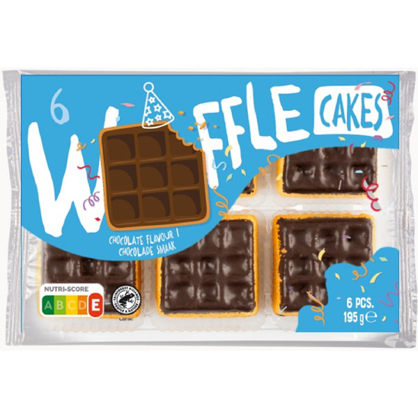 Neutraal Wafel Brioche Cakeje Chocosmaak voorkant