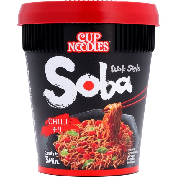 Nissin noedels chili voorkant