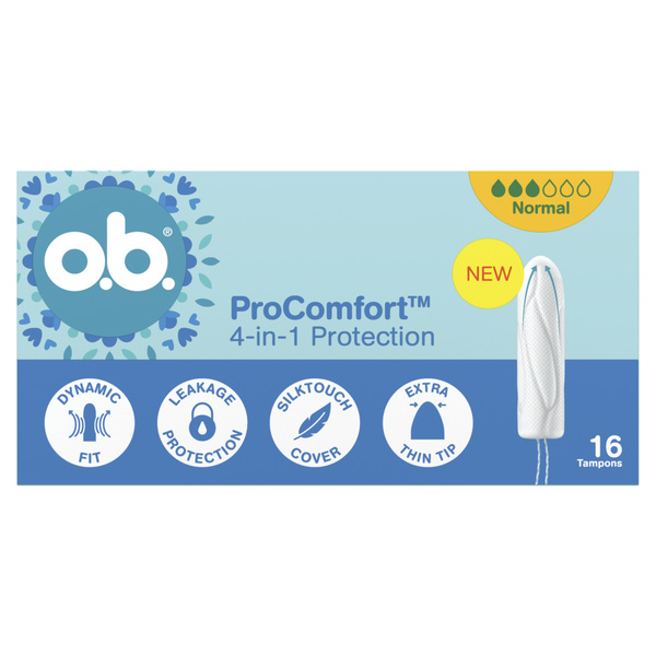 o.b. Tampon Procomfort Normaal voorkant