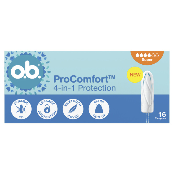 o.b. Tampon Procomfort Super voorkant