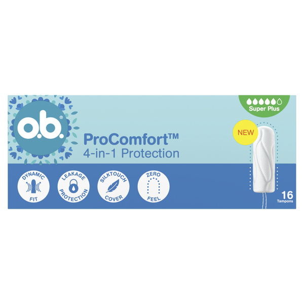 o.b. Tampon Procomfort Super Plus voorkant