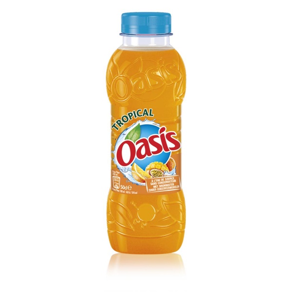Oasis frisdrank tropical voorkant