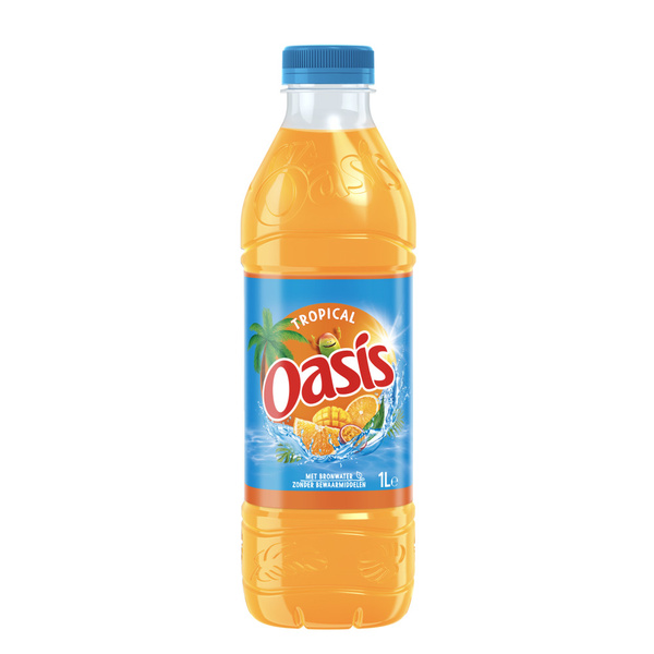 Oasis tropical 1 liter voorkant
