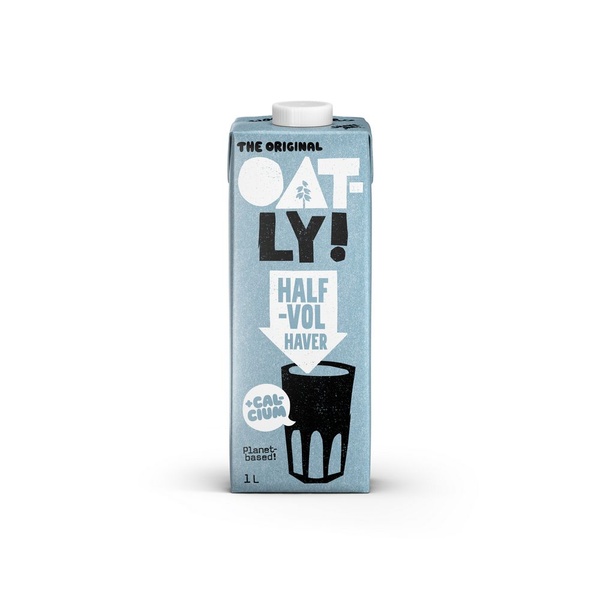 Oatly haverdrank halfvol voorkant
