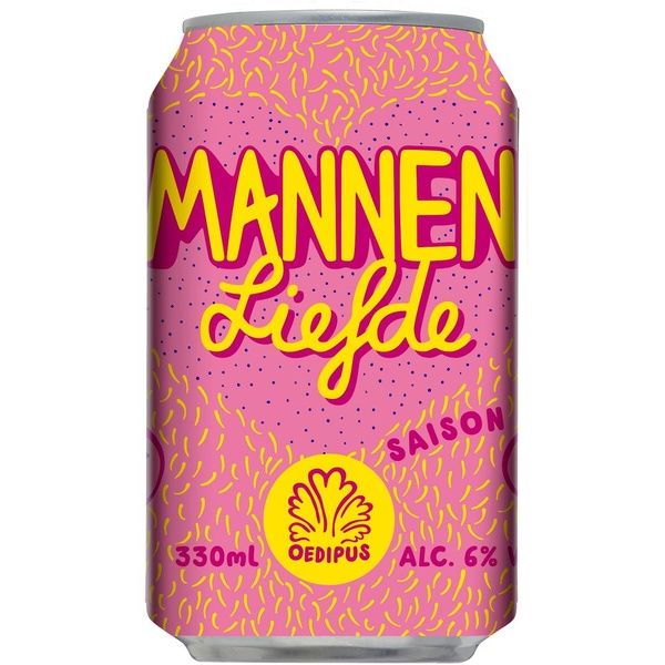 Oedipus mannenliefde in blik voorkant