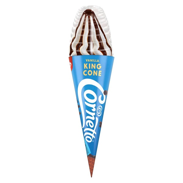 Ola King cone vanilla voorkant