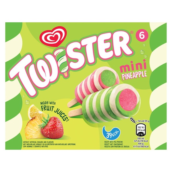Ola waterijs mini twister voorkant