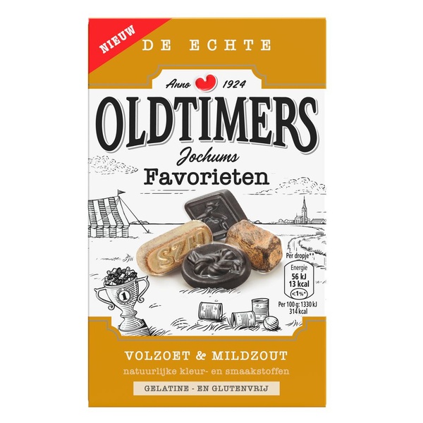 Oldtimers drop favorieten mix achterkant