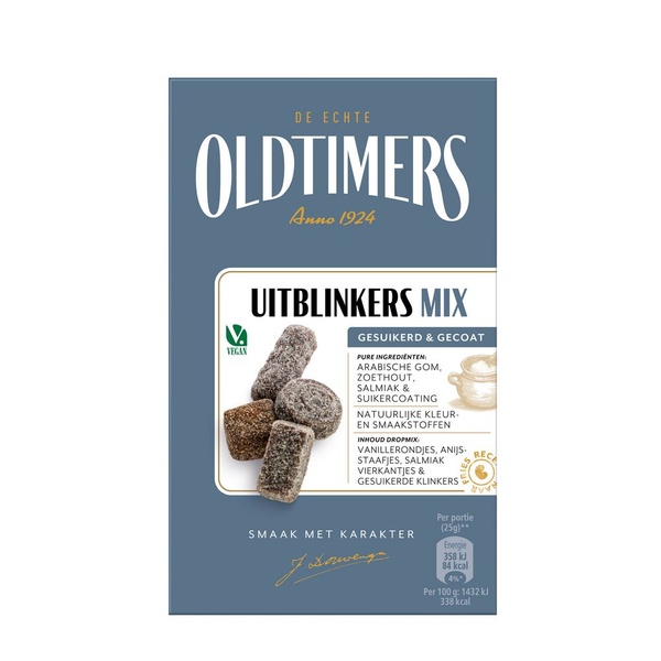 Oldtimers uitblinkers mix  voorkant
