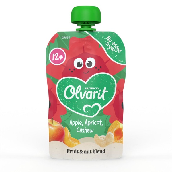 Olvarit babyvoeding abrikoos cashew voorkant