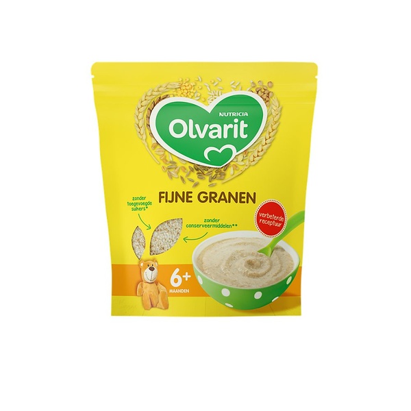 Olvarit pap fijne granen voorkant
