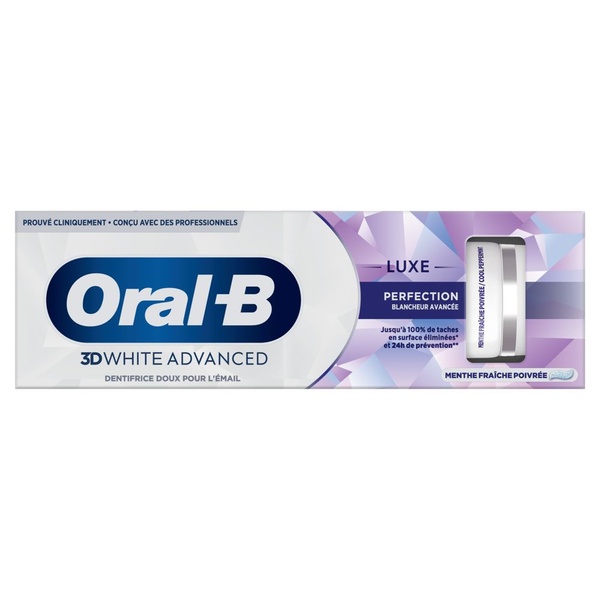 Oral B tandpasta luxe perfection voorkant
