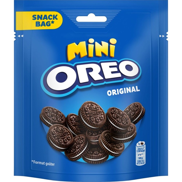 Oreo Oreo Biscuits Mini Vanilla voorkant
