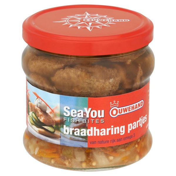 Ouwehand Braadharing Partjes voorkant