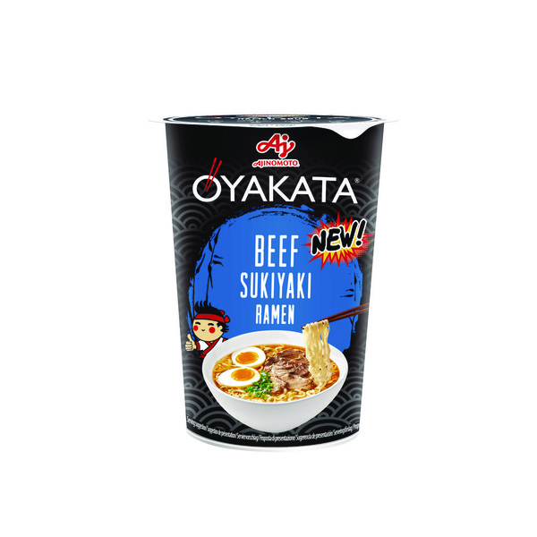 Oyakata Noedels Sukiyaki rundvlees voorkant