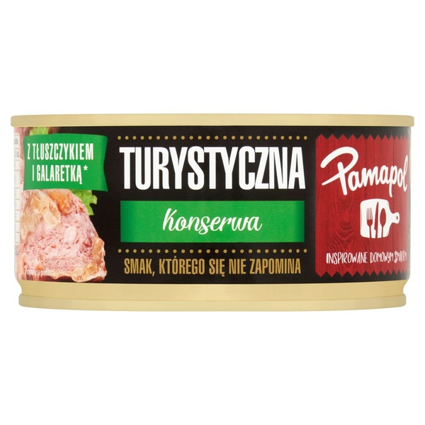 Pamapol konserwa turyst toer voorkant