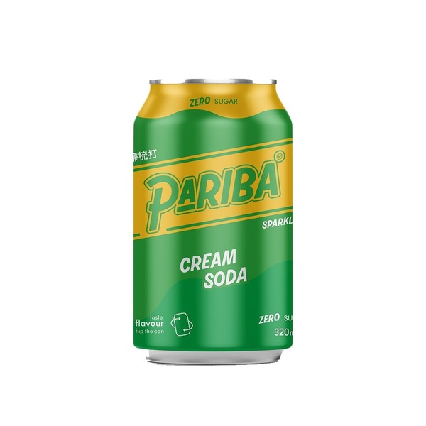 Pariba cream soda voorkant