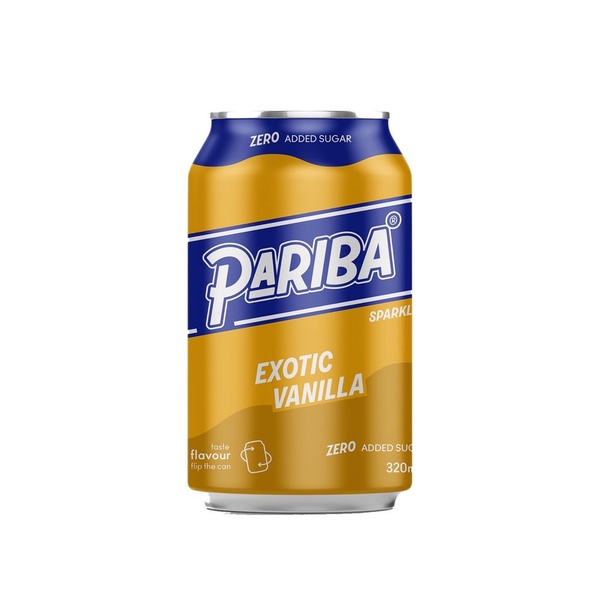 Pariba frisdrank exotic vanilla voorkant