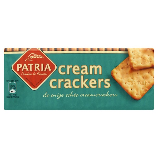 Patria Creamcrackers voorkant