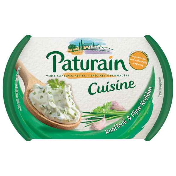 Paturain Paturain Kruidenboter Cuisine knoflook & kruiden voorkant