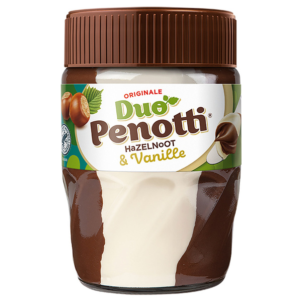Penotti duo hazelnootpasta voorkant