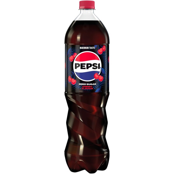 Pepsi zero cherry voorkant