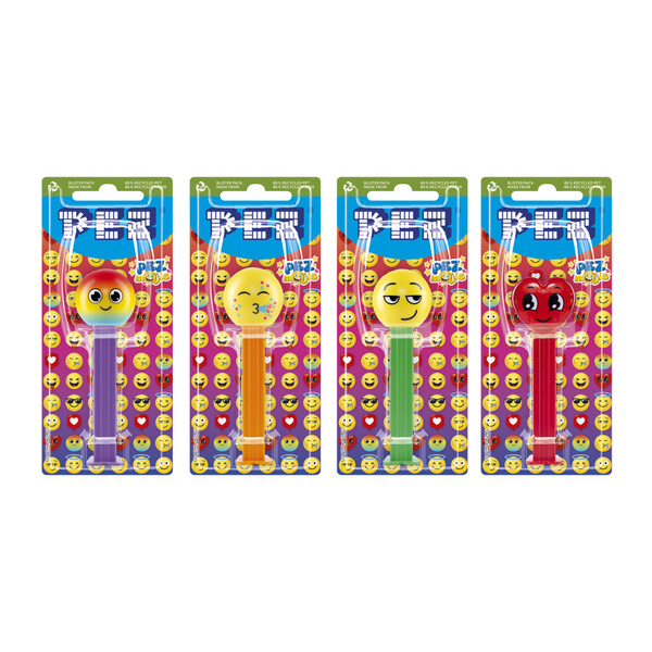 Pez Snoep Mojis voorkant