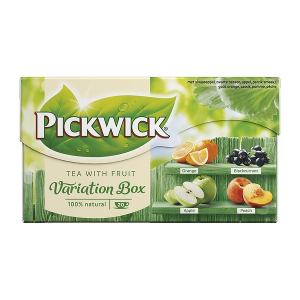 Pickwick thee fruit variatie groen voorkant