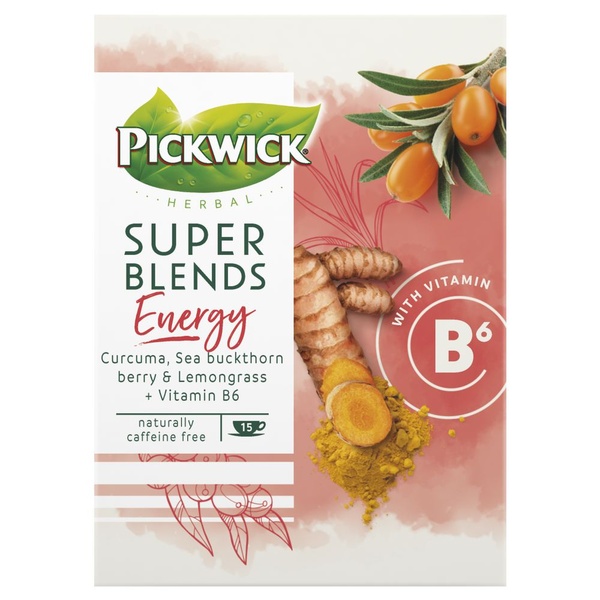 Pickwick thee super blends energy voorkant