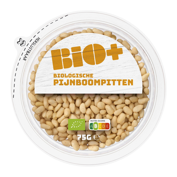 pijnboompitten 75 gram voorkant
