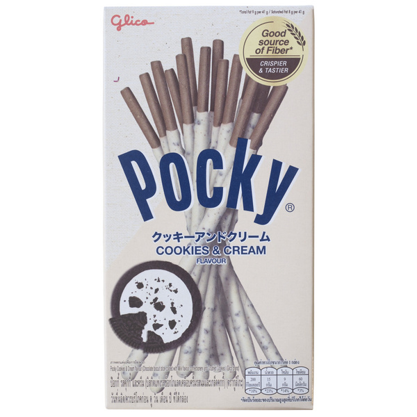 Pocky Koek Cookie & Cream voorkant