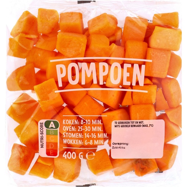 pompoen blokjes voorkant