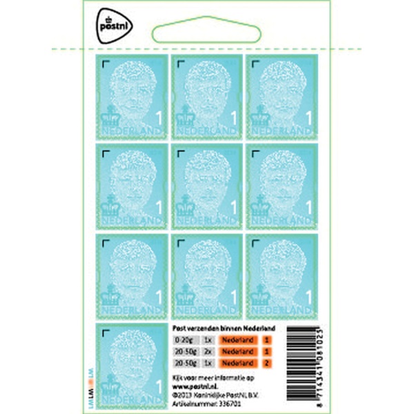 SPAR | PostNL postzegels Koning Willem-Alexander - je vindt het bij